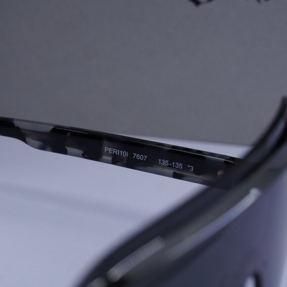 Palm Angels PERI10I KING 7607 Shield Sunglasses - Black/Grey - Picture 6 of 9